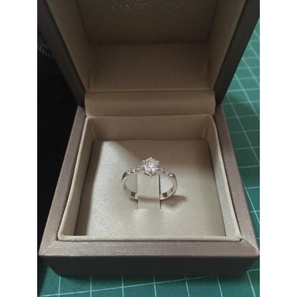 Women's ring – CZ in 925 silver by Madduck Jewels