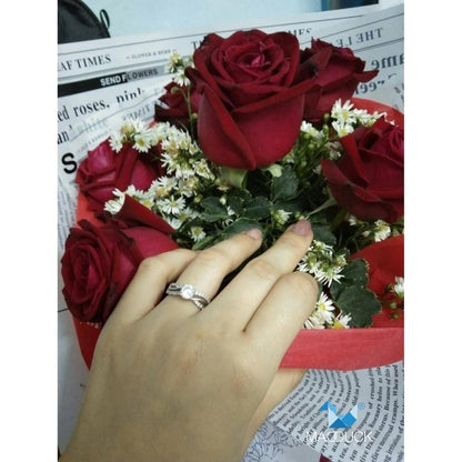 Women's ring – CZ in 925 silver by Madduck Jewels