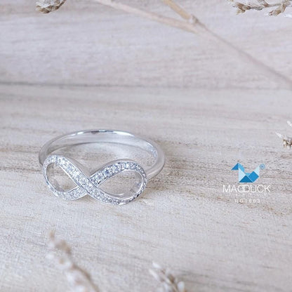 Women's ring – CZ in 925 silver by Madduck Jewels