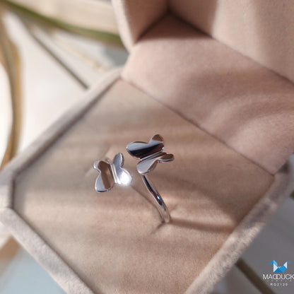 Women's ring – CZ in 925 silver by Madduck Jewels