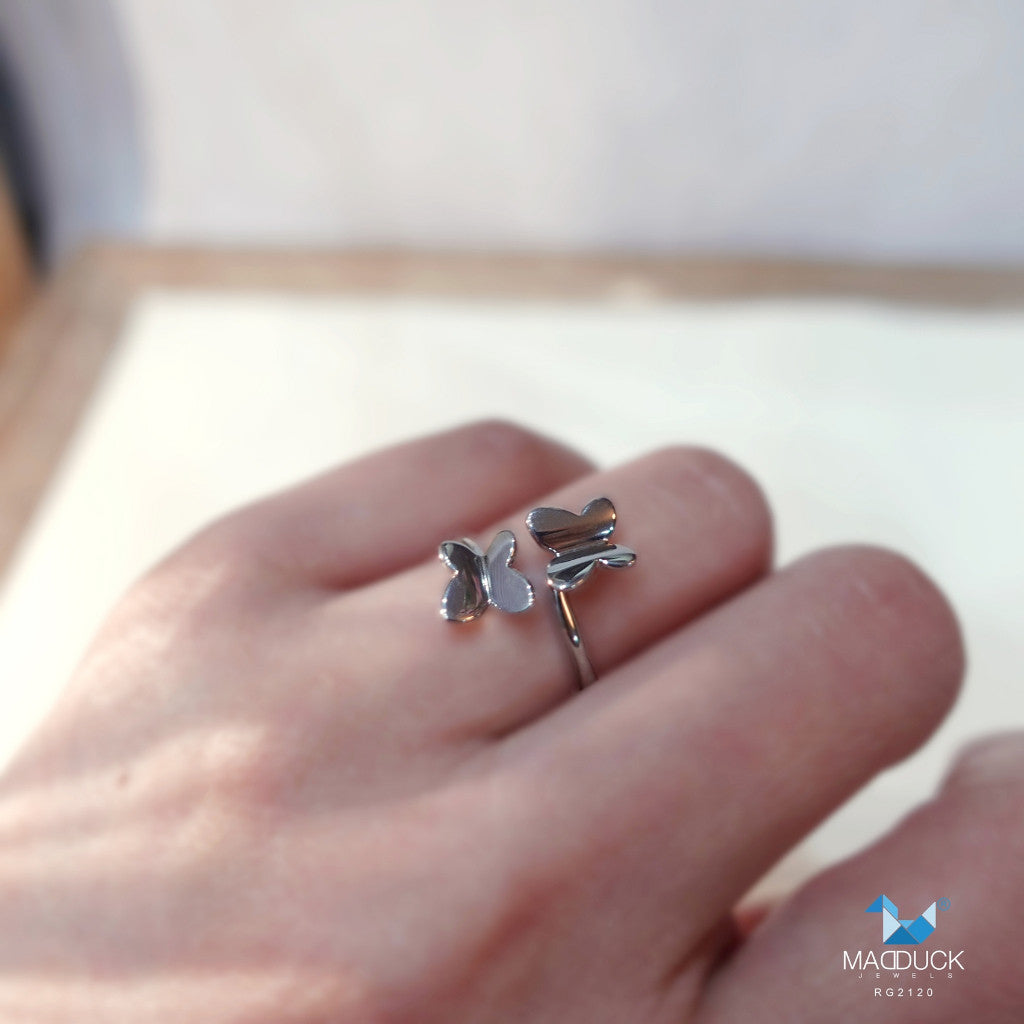 Women's ring – CZ in 925 silver by Madduck Jewels