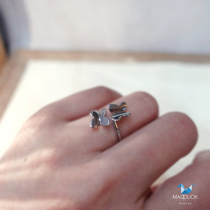 Women's ring – CZ in 925 silver by Madduck Jewels