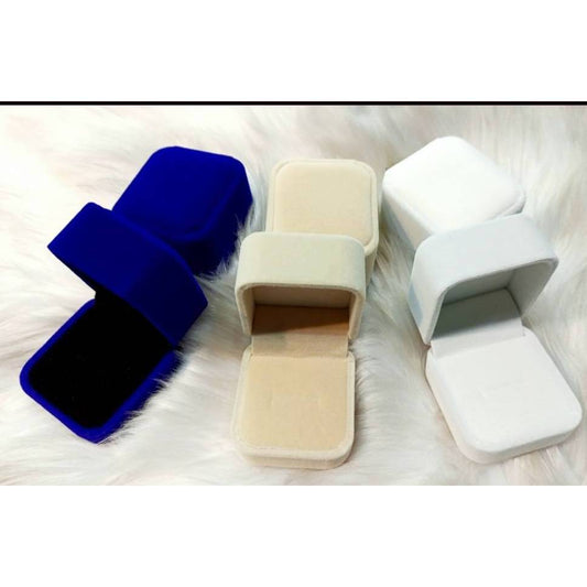 velvet jewelry gift box for ring