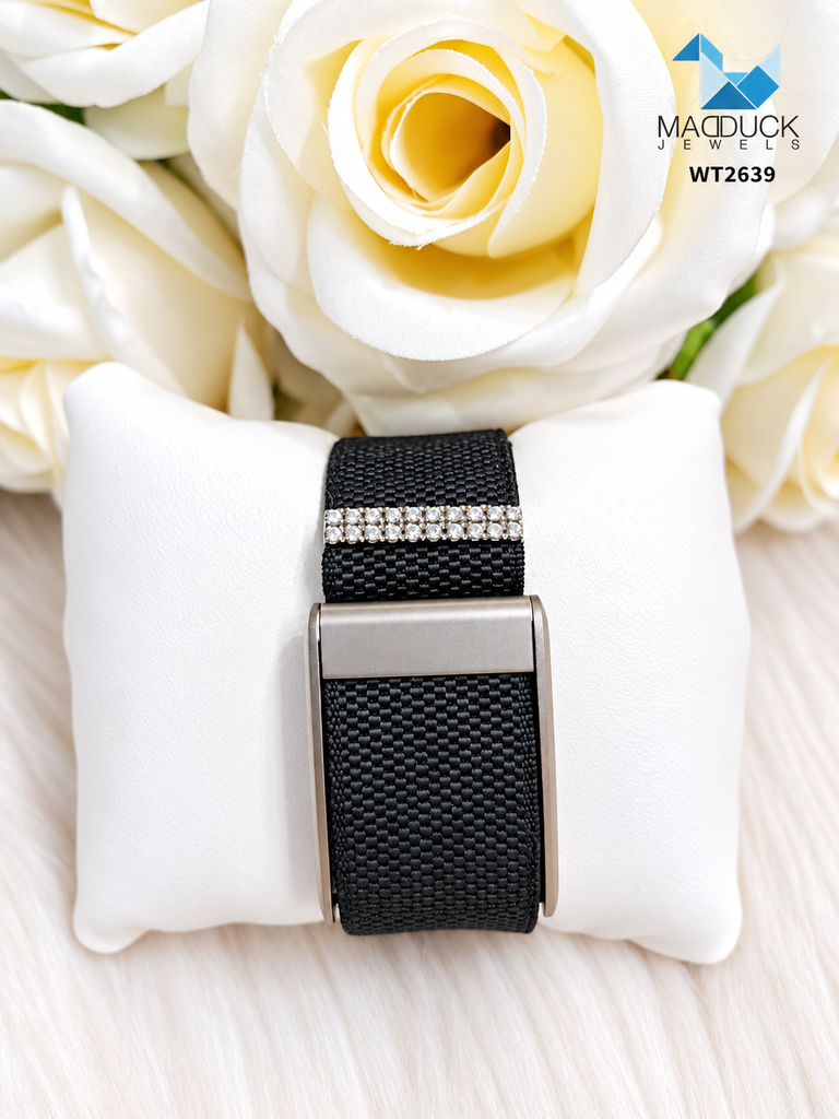 WHOOP Band Charm WT2639 | Double-Row Sparkle Bar | MADDUCKJEWELS