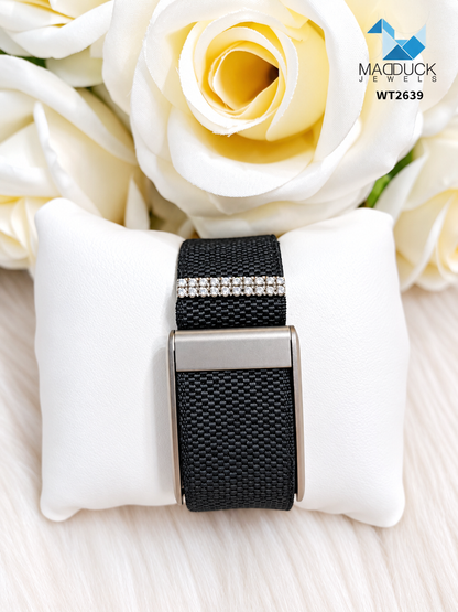 WHOOP Band Charm WT2639 | Double-Row Sparkle Bar | MADDUCKJEWELS